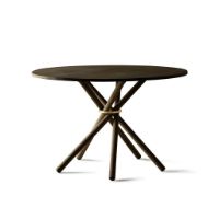 Billede af Eberhart Furniture Hector 120 Dining Table Ø: 120 cm - Dark Oak