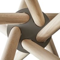 Billede af Eberhart Furniture Hector 120 Dining Table Ø: 120 cm - Light Oak