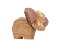 Billede af FableWood Lille Elefant 8x11 cm - Eg  OUTLET