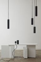 Billede af Thorup Copenhagen Patrone Pendel H: 30 cm - Sortbruneret Messing