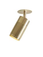 Billede af Thorup Copenhagen Patrone Recessed Ceiling Spot w. Coverplate Ø: 6 cm - Solid Brass 