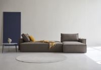 Billede af Innovation Living Newilla Sofa Bed With Lounger 530 L: 337 cm - Taupe