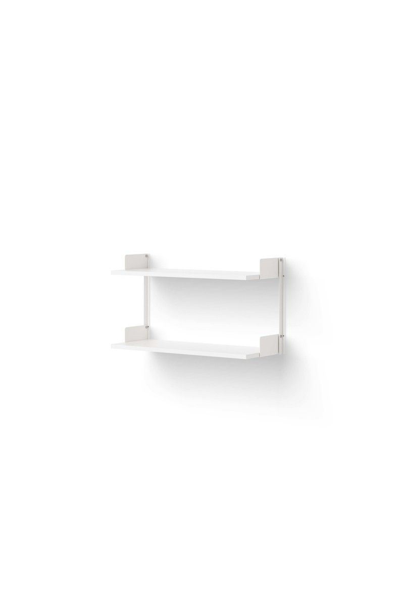 Billede af New Works Wall Shelf 450 46x83,5 cm - White/White