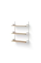 Billede af New Works Wall Shelf 900 90x83,5 cm - Oak/White
