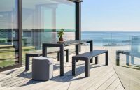 Billede af Mindo 111 Bench Extension Small 139x42x46 cm - Dark Grey