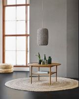 Billede af Haslev Athene Sofabord 02 Ø: 90 cm - Naturolieret Eg