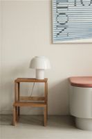 Billede af Mazo Yuki Bordlampe H: 26,5 cm - Opal hvid OUTLET