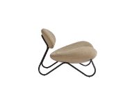 Billede af Woud Meadow Lounge Chair SH: 37 cm - Barnum Beige/Black