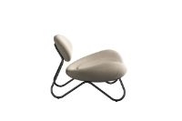 Billede af Woud Meadow Lounge Chair SH: 37 cm - Sisu Beige/Black
