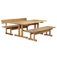 Billede af FDB Møbler M17 Ermelunden Havebord 190x70x89,5 - Termoask/Olieret 