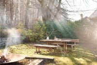 Billede af FDB Møbler M17 Ermelunden Havebord 190x70x89,5 - Termoask/Olieret 