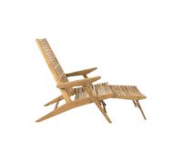 Billede af Cane-line Outdoor Flip Dækstol SH: 37 cm - Teak