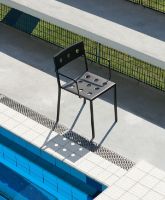 Billede af HAY Balcony Armchair SH: 46 cm - Anthracite