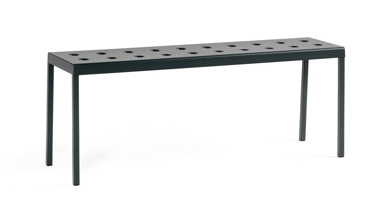 Billede af HAY Balcony Bench L: 119,5 cm - Anthracite 