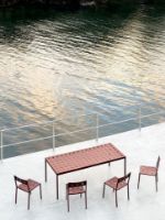 Billede af HAY Balcony Chair SH: 46 cm - Iron Red