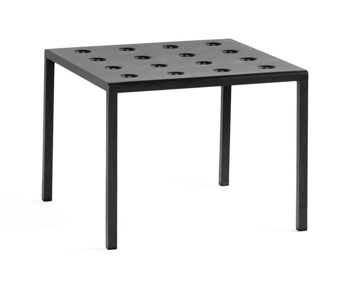 Billede af HAY Balcony Low Table 50x51,5 cm - Anthracite 