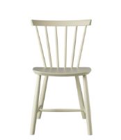 Billede af FDB Møbler J46 Poul M. Volther Stol SH: 45 cm - Grøn/Roots/Malet Bøg