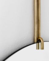Billede af Moebe Wall Mirror Ø: 70 cm - Brass