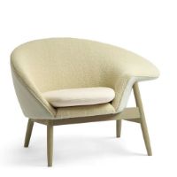 Billede af Warm Nordic Fried Egg Right Loungestol SH: 40 cm - Sour Yellow