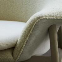 Billede af Warm Nordic Fried Egg Right Loungestol SH: 40 cm - Sour Yellow