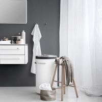 Billede af Vipp 441 Vasketøjskurv H: 69 cm - Hvid