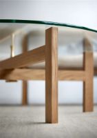 Billede af Moebe Round Coffee Table Ø: 88 cm - Oak