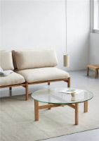 Billede af Moebe Round Coffee Table Ø: 88 cm - Oak