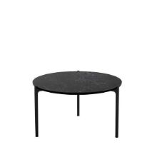 Billede af Please Wait To Be Seated Savoye Sofabord Lav H: 35 cm Ø: 60 cm Keramisk Top - Sort