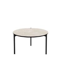 Billede af Please Wait To Be Seated Savoye Sofabord Lav H: 35 cm Ø: 60 cm Keramisk Top - Beige