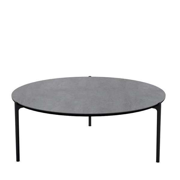 Billede af Please Wait To Be Seated Savoye Sofabord Lav H: 35 cm Ø: 90 cm Keramisk Top - Grå