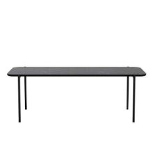 Billede af Please Wait To Be Seated Savoye Sofabord Høj H: 42 cm 50x120 cm Keramisk Top - Sort