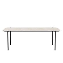 Billede af Please Wait To Be Seated Savoye Sofabord Høj H: 42 cm 50x120 cm Keramisk Top - Beige