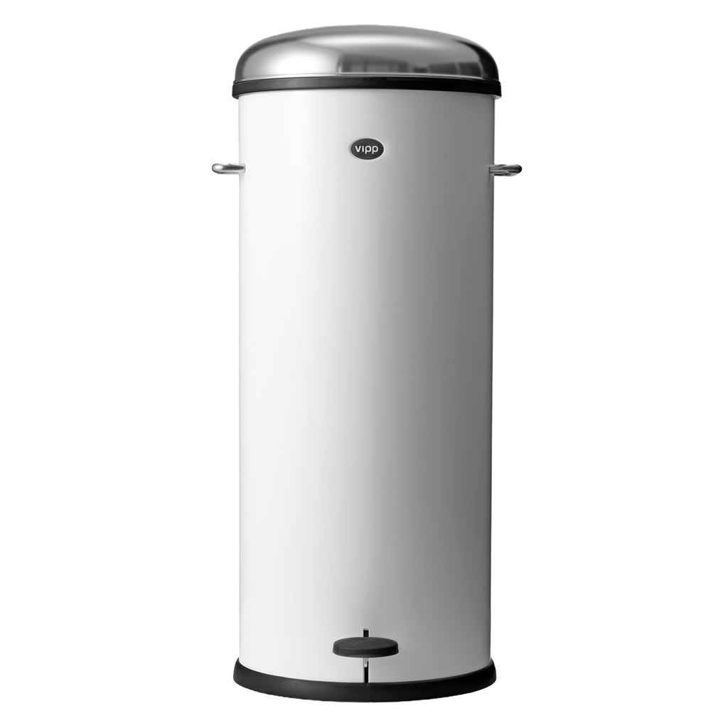 Billede af Vipp 17 Pedalspand H: 72 cm 30 L - Hvid