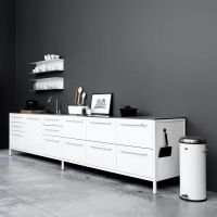 Billede af Vipp 17 Pedalspand H: 72 cm 30 L - Hvid