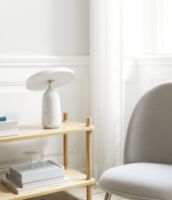 Billede af Normann Copenhagen Eddy Bordlampe H: 33,6cm - Hvid