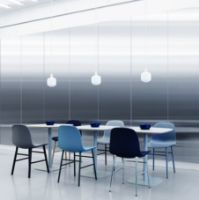 Billede af Normann Copenhagen Amp Pendel Small H: 17cm - Hvid/Hvid