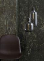 Billede af Normann Copenhagen Amp Pendel Large H: 26cm - Smoke/Sort