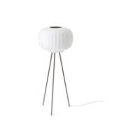 Billede af Vipp 581 Paper Floor Lamp H: 112 cm - White/Dark Oak