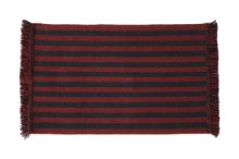 Billede af HAY Stripes And Stripes Wool 52x95 cm - Cherry