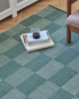 Billede af HAY Check Rug 140x200 cm - Green S Check