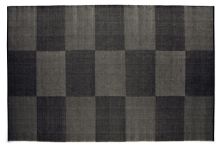 Billede af HAY Check Rug 200x300 cm - Black L Check