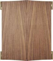 Billede af GUBI Vanity Wall Mirror 3 116,6x69 cm - American Oiled Walnut/Brass