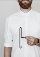 Billede af Moebe Wall Hook Large 20x3,6x0,6 cm - Black