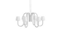 Billede af HAY Apollo Candelier Ø: 74,5 cm - White Opal Glass