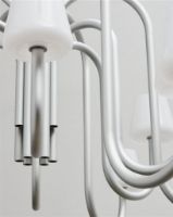 Billede af HAY Apollo Candelier Ø: 106,5 cm - White Opal Glass