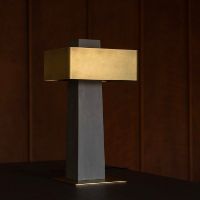 Billede af DCW Editions IOTA Bordlampe H: 43,4 cm - Guld 