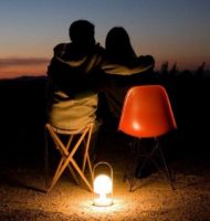 Billede af Lampefeber Follow Me Trådløs Lampe H: 22,8 cm - Hvid