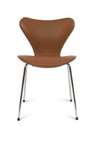 Billede af Bent Hansen Helbetræk Til Serie 7 Model 3107 Stol - Zenso 2 Læder/223 Cognac