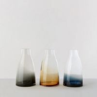 Billede af Ro Collection Flower Vase No. 3 Ø: 19 cm - Smoked Grey