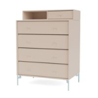 Billede af Montana Selection Keep Kommode med ben 69,6x82,2x46,8 cm - 168 Clay/Flint